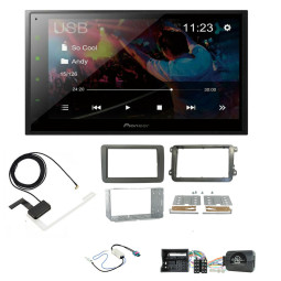 Volkswagen Pioneer 6.8" Screen Bluetooth iPod iPhone WebLink USB DAB Radio Upgrade Kit