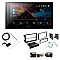 VW EOS, Fusca, Golf, Jetta Matt Black Pioneer 6.8" Double Din Bluetooth WebLink USB DAB Radio Upgrade Kit