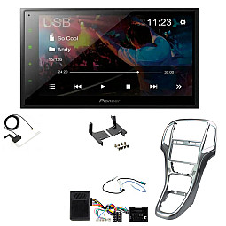 Vauxhall Astra 2010 - 2015 Titan Grey Pioneer 6.8" Screen Bluetooth WebLink USB DAB Radio Upgrade Kit Vauxhall Astra 2010 - 2015 Titan Grey Pioneer 6.8" Screen Bluetooth WebLink USB DAB Radio Upgrade Kit