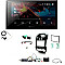 Ford Ranger Pioneer 6.8" Double Din Bluetooth WebLink USB DAB Radio Upgrade Kit