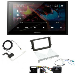 VW Transporter 2009-2015 Pioneer 6.8" Screen Bluetooth WebLink USB DAB Radio Upgrade Kit VW Transporter 2009-2015 Pioneer 6.8" Screen Bluetooth WebLink USB DAB Radio Upgrade Kit