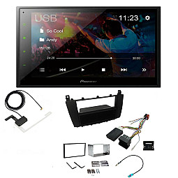 Mercedes C Class 2004 - 2007 Pioneer 6.8" Screen Bluetooth WebLink USB DAB Radio Upgrade Kit
