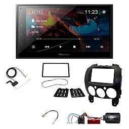 Mazda 2 (2008-2014) Pioneer 6.8" Screen Bluetooth iPod iPhone WebLink USB DAB Radio Upgrade Pack Mazda 2 (2008-2014) Pioneer 6.8" Screen Bluetooth iPod iPhone WebLink USB DAB Radio Upgrade Pack
