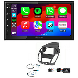 Ford Transit Connect MK2 Facelift  Kenwood Wired Android Auto / CarPlay Bluetooth DAB+ Stereo Upgrade Pack