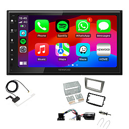 Alfa Romeo Mito 2008-2014 Kenwood Wired Android Auto / CarPlay Bluetooth DAB+ Stereo Upgrade Pack Alfa Romeo Mito 2008-2014 Kenwood Wired Android Auto / CarPlay Bluetooth DAB+ Stereo Upgrade Pack