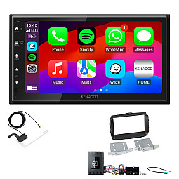 Alfa Romeo Giulietta (2014-2021) Kenwood Wired Android Auto / CarPlay Bluetooth DAB+ Stereo Upgrade Pack Alfa Romeo Giulietta (2014-2021) Kenwood Wired Android Auto / CarPlay Bluetooth DAB+ Stereo Upgrade Pack