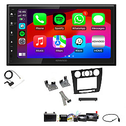 BMW 1 Series 2007-2013 Kenwood Wired Android Auto / CarPlay Bluetooth DAB+ Stereo Upgrade Pack BMW 1 Series 2007-2013 Kenwood Wired Android Auto / CarPlay Bluetooth DAB+ Stereo Upgrade Pack
