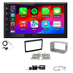 Citroen C2, C3 2005-2009 Kenwood Wired Android Auto / CarPlay Bluetooth DAB+ Stereo Upgrade Pack Citroen C2, C3 2005-2009 Kenwood Wired Android Auto / CarPlay Bluetooth DAB+ Stereo Upgrade Pack