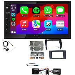 Mercedes SLK R171 2004-2011 Kenwood Wired Android Auto / CarPlay Bluetooth DAB+ Stereo Upgrade Pack