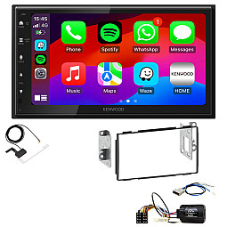 Nissan Qashqai 2007 - 2013 Kenwood Wired Android Auto / CarPlay Bluetooth DAB+ Stereo Upgrade Pack Nissan Qashqai 2007 - 2013 Kenwood Wired Android Auto / CarPlay Bluetooth DAB+ Stereo Upgrade Pack