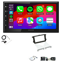 VW Beetle, Caddy, Jetta, Sharan, T-6 Kenwood Wired Android Auto / CarPlay Bluetooth DAB+ Stereo Upgrade Pack VW Beetle, Caddy, Jetta, Sharan, T-6 Kenwood Wired Android Auto / CarPlay Bluetooth DAB+ Stereo Upgrade Pack