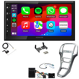Vauxhall Astra 2010 - 2015 Titan Grey Kenwood Wired Android Auto / CarPlay Bluetooth DAB+ Stereo Upgrade Pack Vauxhall Astra 2010 - 2015 Titan Grey Kenwood Wired Android Auto / CarPlay Bluetooth DAB+ Stereo Upgrade Pack