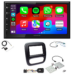 Vauxhall Vivaro Kenwood Wired Android Auto / CarPlay Bluetooth DAB+ Stereo Upgrade Pack Vauxhall Vivaro Kenwood Wired Android Auto / CarPlay Bluetooth DAB+ Stereo Upgrade Pack
