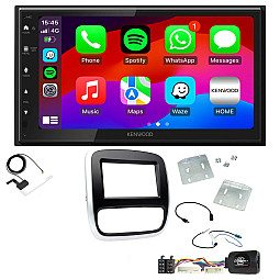 Vauxhall Vivaro 2014-2018 Kenwood Wired Android Auto / CarPlay Bluetooth DAB+ Stereo Upgrade Pack Vauxhall Vivaro 2014-2018 Kenwood Wired Android Auto / CarPlay Bluetooth DAB+ Stereo Upgrade Pack