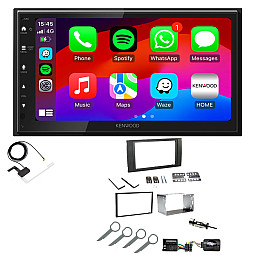 Ford Focus, Fiesta, Transit Kenwood Wired Android Auto / CarPlay Bluetooth DAB+ Stereo Upgrade Pack Ford Focus, Fiesta, Transit Kenwood Wired Android Auto / CarPlay Bluetooth DAB+ Stereo Upgrade Pack