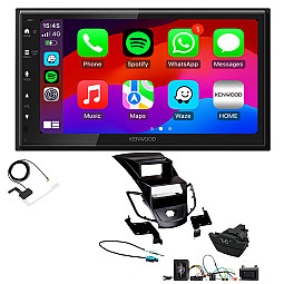 Ford Fiesta 2013 - 2017 Kenwood Wired Android Auto / CarPlay Bluetooth DAB+ Stereo Upgrade Pack Ford Fiesta 2013 - 2017 Kenwood Wired Android Auto / CarPlay Bluetooth DAB+ Stereo Upgrade Pack