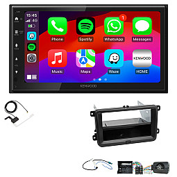 VW Transporter T6 2015-2019 Kenwood DMX5023DABS Wired Android Auto / CarPlay Bluetooth DAB+ Stereo Upgrade Pack VW Transporter T6 2015-2019 Kenwood DMX5023DABS Wired Android Auto / CarPlay Bluetooth DAB+ Stereo Upgrade Pack