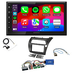Honda Civic 2006 - 2011 Kenwood Wired Android Auto / CarPlay Bluetooth DAB+ Stereo Upgrade Pack Honda Civic 2006 - 2011 Kenwood Wired Android Auto / CarPlay Bluetooth DAB+ Stereo Upgrade Pack