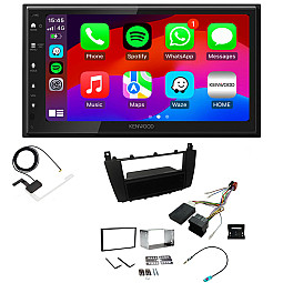Mercedes C Class 2004 - 2007 Kenwood Wired Android Auto / CarPlay Bluetooth DAB+ Stereo Upgrade Pack