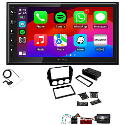 Mazda MX-5 Non-Bose 2006-2008 Kenwood Wired Android Auto / CarPlay Bluetooth DAB+ Stereo Upgrade Pack Mazda MX-5 Non-Bose 2006-2008 Kenwood Wired Android Auto / CarPlay Bluetooth DAB+ Stereo Upgrade Pack
