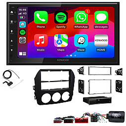 Mazda MX-5 (Bose Audio) 2009 - 2015 Kenwood Wired Android Auto / CarPlay Bluetooth DAB+ Stereo Upgrade Pack Mazda MX-5 (Bose Audio) 2009 - 2015 Kenwood Wired Android Auto / CarPlay Bluetooth DAB+ Stereo Upgrade Pack