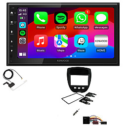 Peugeot 107 2005 - 2014 Kenwood Wired Android Auto / CarPlay Bluetooth DAB+ Stereo Upgrade Pack Peugeot 107 2005 - 2014 Kenwood Wired Android Auto / CarPlay Bluetooth DAB+ Stereo Upgrade Pack