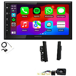Toyota Alphard Kenwood Wired Android Auto / CarPlay Bluetooth DAB+ Stereo Upgrade Pack