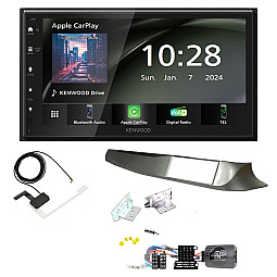 Alfa Romeo Giulietta (2010-2014) Kenwood 6.8" Wireless CarPlay / Android Auto, DAB+ Bluetooth Stereo Upgrade Pack Alfa Romeo Giulietta (2010-2014) Kenwood 6.8" Wireless CarPlay / Android Auto, DAB+ Bluetooth Stereo Upgrade Pack