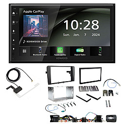 Audi A3 2003 - 2012 8P Kenwood 6.8" Wireless CarPlay / Android Auto, DAB+ Bluetooth Stereo Upgrade Pack Audi A3 2003 - 2012 8P Kenwood 6.8" Wireless CarPlay / Android Auto, DAB+ Bluetooth Stereo Upgrade Pack