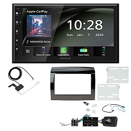Fiat Ducato 2015-2021 Kenwood 6.8" Wireless CarPlay / Android Auto, DAB+ Bluetooth Stereo Upgrade Pack