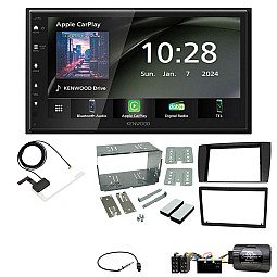 Jaguar S-Type, X-Type Kenwood 6.8" Wireless CarPlay / Android Auto, DAB+ Bluetooth Stereo Upgrade Pack Jaguar S-Type, X-Type Kenwood 6.8" Wireless CarPlay / Android Auto, DAB+ Bluetooth Stereo Upgrade Pack