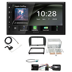 Mercedes SL R230 2004-2014 Kenwood 6.8" Wireless CarPlay / Android Auto DAB+ Bluetooth Stereo Upgrade Pack