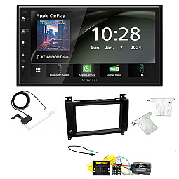 Mercedes Vito 2015> Kenwood 6.8" Wireless CarPlay / Android Auto DAB+ Bluetooth Stereo Upgrade Pack Mercedes Vito 2015> Kenwood 6.8" Wireless CarPlay / Android Auto DAB+ Bluetooth Stereo Upgrade Pack
