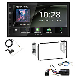 Nissan Qashqai 2007-2013 Kenwood 6.8" Wireless CarPlay / Android Auto DAB+ Bluetooth Stereo Upgrade Pack Nissan Qashqai 2007-2013 Kenwood 6.8" Wireless CarPlay / Android Auto DAB+ Bluetooth Stereo Upgrade Pack