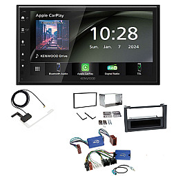 Saab 9-3 2006-2014 Kenwood 6.8" Wireless CarPlay / Android Auto DAB+ Bluetooth Stereo Upgrade Pack Saab 9-3 2006-2014 Kenwood 6.8" Wireless CarPlay / Android Auto DAB+ Bluetooth Stereo Upgrade Pack