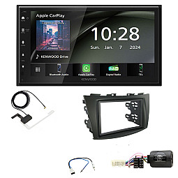 Suzuki Swift 2011-2017 Kenwood 6.8" Wireless CarPlay / Android Auto DAB+ Bluetooth Stereo Upgrade Pack