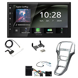Vauxhall Astra 2010 - 2015 Kenwood 6.8" Wireless CarPlay / Android Auto DAB+ Bluetooth Stereo Upgrade Pack Vauxhall Astra 2010 - 2015 Kenwood 6.8" Wireless CarPlay / Android Auto DAB+ Bluetooth Stereo Upgrade Pack