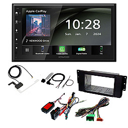Land Rover Kenwood DMX6523DABS 6.8" Wireless CarPlay / Android Auto, DAB+ Bluetooth Stereo Upgrade Pack Land Rover Kenwood DMX6523DABS 6.8" Wireless CarPlay / Android Auto, DAB+ Bluetooth Stereo Upgrade Pack