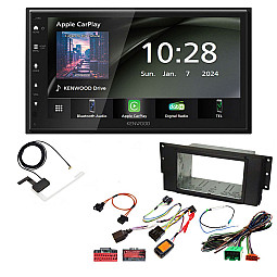 Land Rover Kenwood DMX6523DABS 6.8" Wireless CarPlay / Android Auto DAB+ Bluetooth Stereo Upgrade Pack Land Rover Kenwood DMX6523DABS 6.8" Wireless CarPlay / Android Auto DAB+ Bluetooth Stereo Upgrade Pack