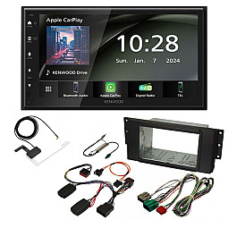 Land Rover Kenwood 6.8" Wireless CarPlay / Android Auto DAB+ Bluetooth Stereo Upgrade Pack Land Rover Kenwood 6.8" Wireless CarPlay / Android Auto DAB+ Bluetooth Stereo Upgrade Pack