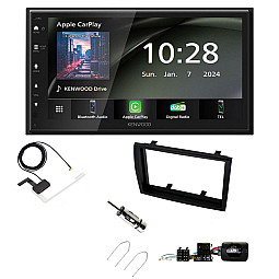 Fiat Ducato 2008 - 2011 Kenwood 6.8" Wireless CarPlay / Android Auto, DAB+ Bluetooth Stereo Upgrade Pack