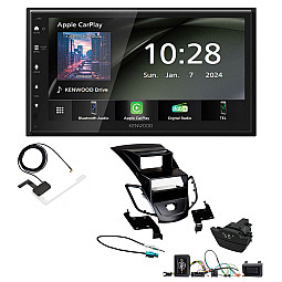 Ford Fiesta 2013 - 2017 Kenwood 6.8" Wireless CarPlay / Android Auto, DAB+ Bluetooth Stereo Upgrade Pack Ford Fiesta 2013 - 2017 Kenwood 6.8" Wireless CarPlay / Android Auto, DAB+ Bluetooth Stereo Upgrade Pack