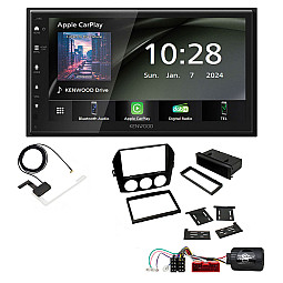 Mazda MX-5 Non-Bose 2006-2008 Kenwood 6.8" Wireless CarPlay / Android Auto DAB+ Bluetooth Stereo Upgrade Pack Mazda MX-5 Non-Bose 2006-2008 Kenwood 6.8" Wireless CarPlay / Android Auto DAB+ Bluetooth Stereo Upgrade Pack