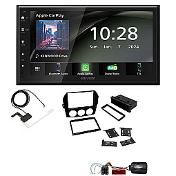 Mazda MX-5 Non-Bose Kenwood 6.8" Wireless CarPlay / Android Auto DAB+ Bluetooth Stereo Upgrade Pack Mazda MX-5 Non-Bose Kenwood 6.8" Wireless CarPlay / Android Auto DAB+ Bluetooth Stereo Upgrade Pack
