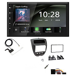 Toyota Aygo 2005 - 2014 Kenwood 6.8" Wireless CarPlay / Android Auto DAB+ Bluetooth Stereo Upgrade Pack Toyota Aygo 2005 - 2014 Kenwood 6.8" Wireless CarPlay / Android Auto DAB+ Bluetooth Stereo Upgrade Pack