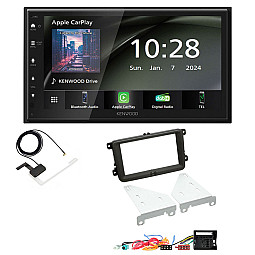 Kenwood 6.8" Wireless CarPlay / Android Auto DAB+ Bluetooth Stereo Upgrade Pack For Volkswagen Kenwood 6.8" Wireless CarPlay / Android Auto DAB+ Bluetooth Stereo Upgrade Pack For Volkswagen
