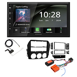 Mazda MX-5 2005-2009 Non-Bose 6.8" Wireless CarPlay / Android Auto DAB+ Bluetooth Stereo Upgrade Pack