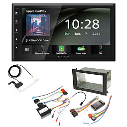 Saab 9-3 2006-2013 Kenwood 6.8" Wireless CarPlay / Android Auto, DAB+ Bluetooth Stereo Upgrade Pack Saab 9-3 2006-2013 Kenwood 6.8" Wireless CarPlay / Android Auto, DAB+ Bluetooth Stereo Upgrade Pack