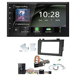 VW Transporter T6.1 2019> Kenwood 6.8" Wireless CarPlay / Android Auto DAB+ Bluetooth Stereo Upgrade Pack