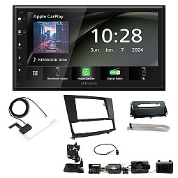 BMW 3 Series 2005-2012 Kenwood 6.8" Wireless CarPlay / Android Auto, DAB+ Bluetooth Stereo Upgrade Pack BMW 3 Series 2005-2012 Kenwood 6.8" Wireless CarPlay / Android Auto, DAB+ Bluetooth Stereo Upgrade Pack